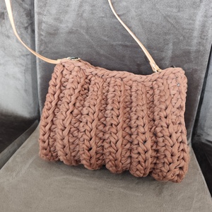 Horgolt oldaltáska  - táska & tok - kézitáska & válltáska - válltáska - Meska.hu