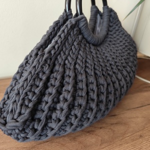 Horgolt kagylótáska  - táska & tok - kézitáska & válltáska - kézitáska - Meska.hu