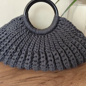 Horgolt kagylótáska  - Meska.hu