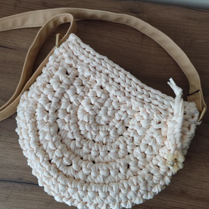 Horgolt oldaltáska  - Meska.hu