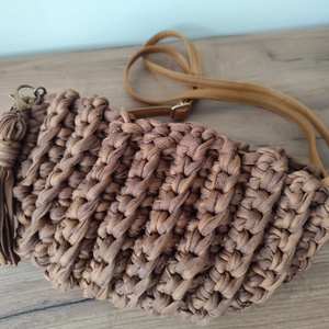 Horgolt oldaltáska  - Meska.hu