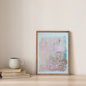 Summer falikép, kézzel készített akrilnyomat, keret nélkül, A4 méret - művészet - grafika & illusztráció - művészi nyomat - Meska.hu