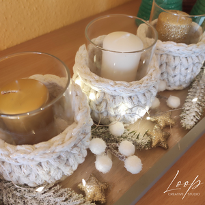 Természetes, letisztult és meleg karácsonyi asztal dekoráció otthonra - karácsony - karácsonyi lakásdekoráció - karácsonyi lakásdíszek - Meska.hu