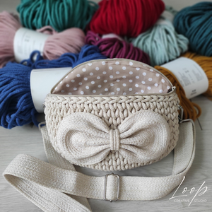 Masnis horgolt övtáska - Meska.hu