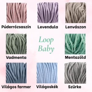 Baby Lounge horgolt pihenőkuckó � babaszoba dekor és baba pihenőhely - Loop Baby - baba - mama - baba ágynemű - babafészek - Meska.hu