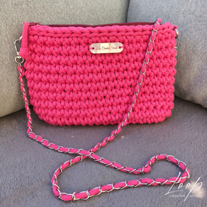 Nara - horgolt kézzel készült crossbody táska  - táska & tok - kézitáska & válltáska - vállon átvethető táska - Meska.hu