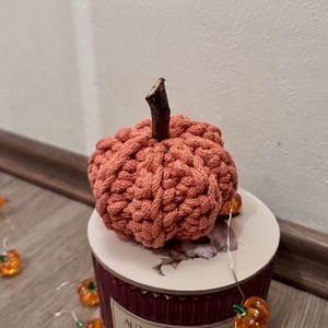 Őszi horgolt mini tök, Otthon & Életmód, Dekoráció, Dísztárgy, Horgolás, MESKA
