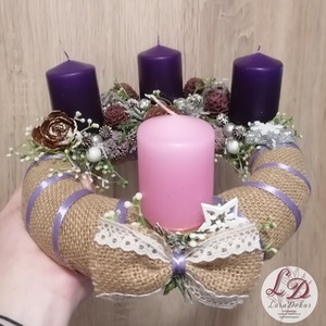 Adventi koszorú - Meska.hu