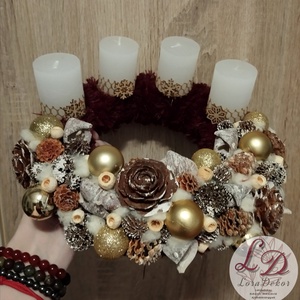 Adventi koszorú - Meska.hu