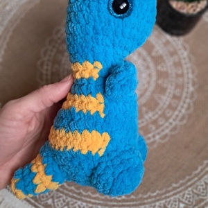 Horgolt dino, Játék & Sport, Plüssállat & Játékfigura, Plüss dínók, Horgolás, MESKA
