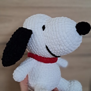 Horgolt Snoopy  - játék & sport - plüssállat & játékfigura - más figura - Meska.hu