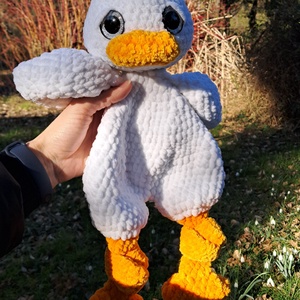 Horgolt kacsa alvópajti , Játék & Sport, Plüssállat & Játékfigura, Más figura, Horgolás, MESKA