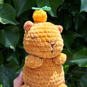 Horgolt capybara , Játék & Sport, Plüssállat & Játékfigura, Más figura, Horgolás, MESKA