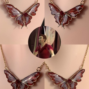 Barbie Fairytopia-Ruby nyaklánca, Ékszer, Nyaklánc, Medálos nyaklánc, Ékszerkészítés, Fémmegmunkálás, MESKA