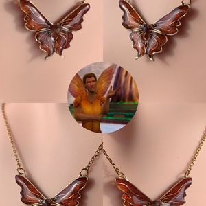 Barbie Fairytopia-Tourmaline nyaklánca, Ékszer, Nyaklánc, Medálos nyaklánc, Ékszerkészítés, Fémmegmunkálás, MESKA