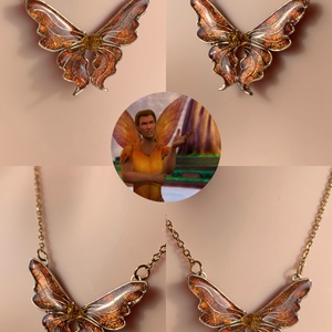 Barbie Fairytopia-Tourmaline nyaklánca, Ékszer, Nyaklánc, Medálos nyaklánc, Ékszerkészítés, Fémmegmunkálás, MESKA