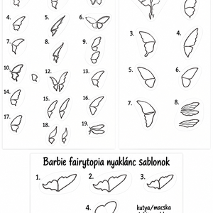 Pillangós fülbevaló-bedugós - esküvő - ékszer - fülbevaló - Meska.hu