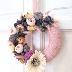 Baby pink Bloom??, Otthon & Életmód, Virágdekoráció, Virágdíszek, Dekor koszorúk, kopogtatók, Virágkötés, MESKA