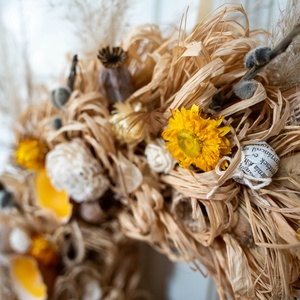 �Maison Aurelia � Édition Dorée� - ünnepi díszek, dekorációk - húsvéti díszek és dekorációk - húsvéti ajtódísz, kopogtató - Meska.hu