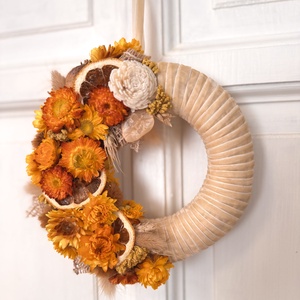 ????? ?????? ?�, Ünnepi díszek, dekorációk, Húsvéti díszek és dekorációk, Húsvéti ajtódísz, kopogtató, Virágkötés, MESKA