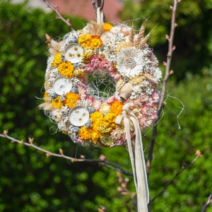 Seraphine Maison Bloom�� - ünnepi díszek, dekorációk - húsvéti díszek és dekorációk - húsvéti ajtódísz, kopogtató - Meska.hu