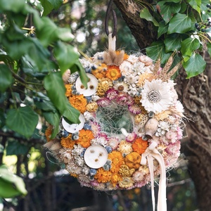 Seraphine Maison Bloom?�, Ünnepi díszek, dekorációk, Húsvéti díszek és dekorációk, Húsvéti ajtódísz, kopogtató, Virágkötés, MESKA