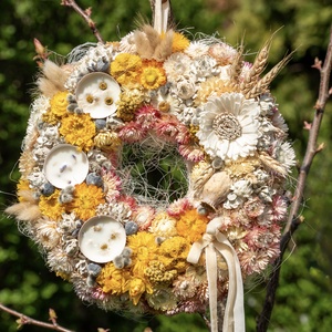 Seraphine Maison Bloom�� - ünnepi díszek, dekorációk - húsvéti díszek és dekorációk - húsvéti ajtódísz, kopogtató - Meska.hu