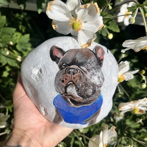 Emlékkő - művészet - festmény - akril - Meska.hu