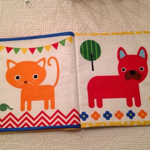 Textil mesekönyv kicsiknek. - Meska.hu