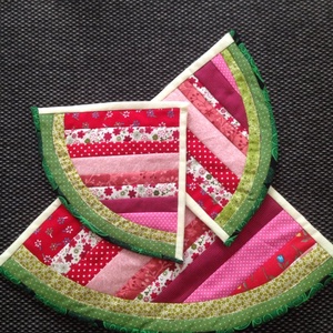 Patchwork poháralátét., Otthon & Életmód, Konyhafelszerelés, tálalás, Tálalás, Tányér- és poháralátét, Patchwork, foltvarrás, Varrás, MESKA