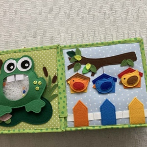 Csendeskönyv. - baba - mama - baba játékok - textilkönyv & babakönyv - Meska.hu