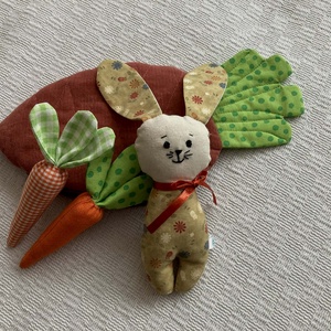 Répa házikó. - játék & sport - plüssállat & játékfigura - nyuszi - Meska.hu