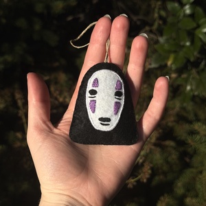 Studio Ghibli No Face ( Arcnélküli) kulcstartó / táskadísz - Meska.hu