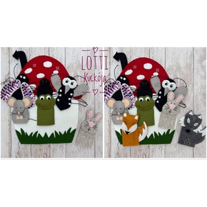 A vityilló ujjbáb készlet - játék & sport - bábok - ujjbáb - Meska.hu