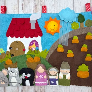 Répamese interaktív meseszőnyeg, ujjbáb készlet , Játék & Sport, Bábok, Báb készlet, Baba-és bábkészítés, Hímzés, MESKA