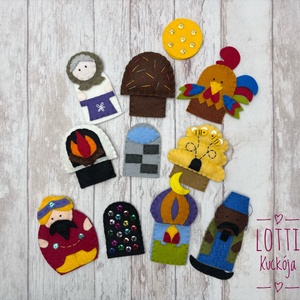 A kiskakas gyémánt félkrajcárja ujjbáb készlet, Játék & Sport, Bábok, Ujjbáb, Baba-és bábkészítés, Hímzés, MESKA