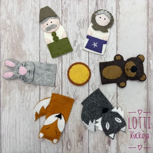 Vajaspánkó ujjbáb készlet - játék & sport - bábok - ujjbáb - Meska.hu