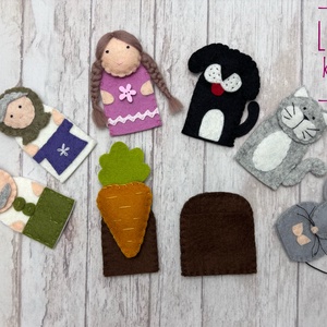 Répamese ujjbáb készlet - játék & sport - bábok - ujjbáb - Meska.hu