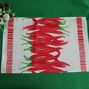 Fűszerpaprika, paprika mintás pamut konyharuha, törlőkendő, Otthon & Életmód, Konyhafelszerelés, tálalás, Konyhai textil, Konyharuha & Törlőkendő, Varrás, MESKA