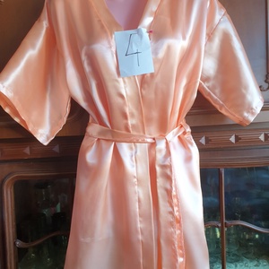 SZK01-46 - Szatén köntös XS-3XL / 34-54 - 23 féle színben - esküvő - kiegészítők - esküvői köntös - Meska.hu