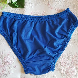 FEN46 - Női fehérnemű - Hagyományos fazonú egyszínű pamut bugyi 2XS-+XL/32-54 - ruha & divat - női ruha - fürdőruha & fehérnemű - Meska.hu