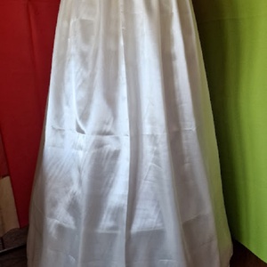 ESKÜVŐ ASZ21 - Szatén menyasszonyi alsószoknya, fedőréteg - választható színben - esküvő - ruha - menyasszonyi ruha - Meska.hu