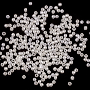 GYÖ24 - Műanyag teklagyöngyök / Glance gyöngyök Ø3 mm - 10g/csomag - Meska.hu