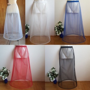 ESKÜVŐ ASZ01D - 1 körös rugalmas kék menyasszonyi alsószoknya, abroncs, lépéskönnyítő - Meska.hu