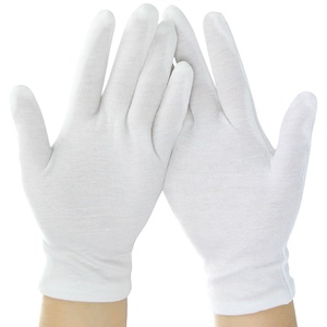 ESKÜVŐ KTY89 - 20cm-es hagyományos hófehér rugalmas kesztyű - Meska.hu