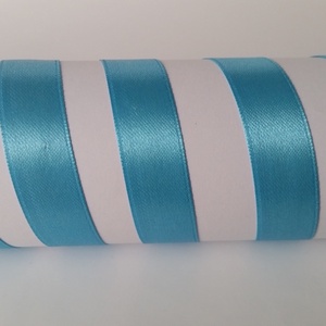 10SZS76 - 10mm-es szatén szalag � tókék 76. - Meska.hu