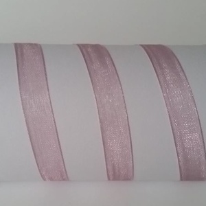 10SZO20 - 10mm-es organza szalag � mályva 20. - Meska.hu