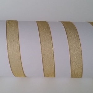 10SZO34 - 10mm-es organza szalag � óarany 34. - Meska.hu