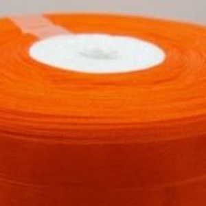 10SZO41 - 10mm-es organza szalag � élénknarancs 41. - Meska.hu