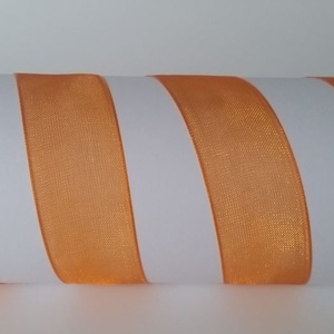 20SZO09 - 20mm-es organza szalag � narancs 9. - Meska.hu